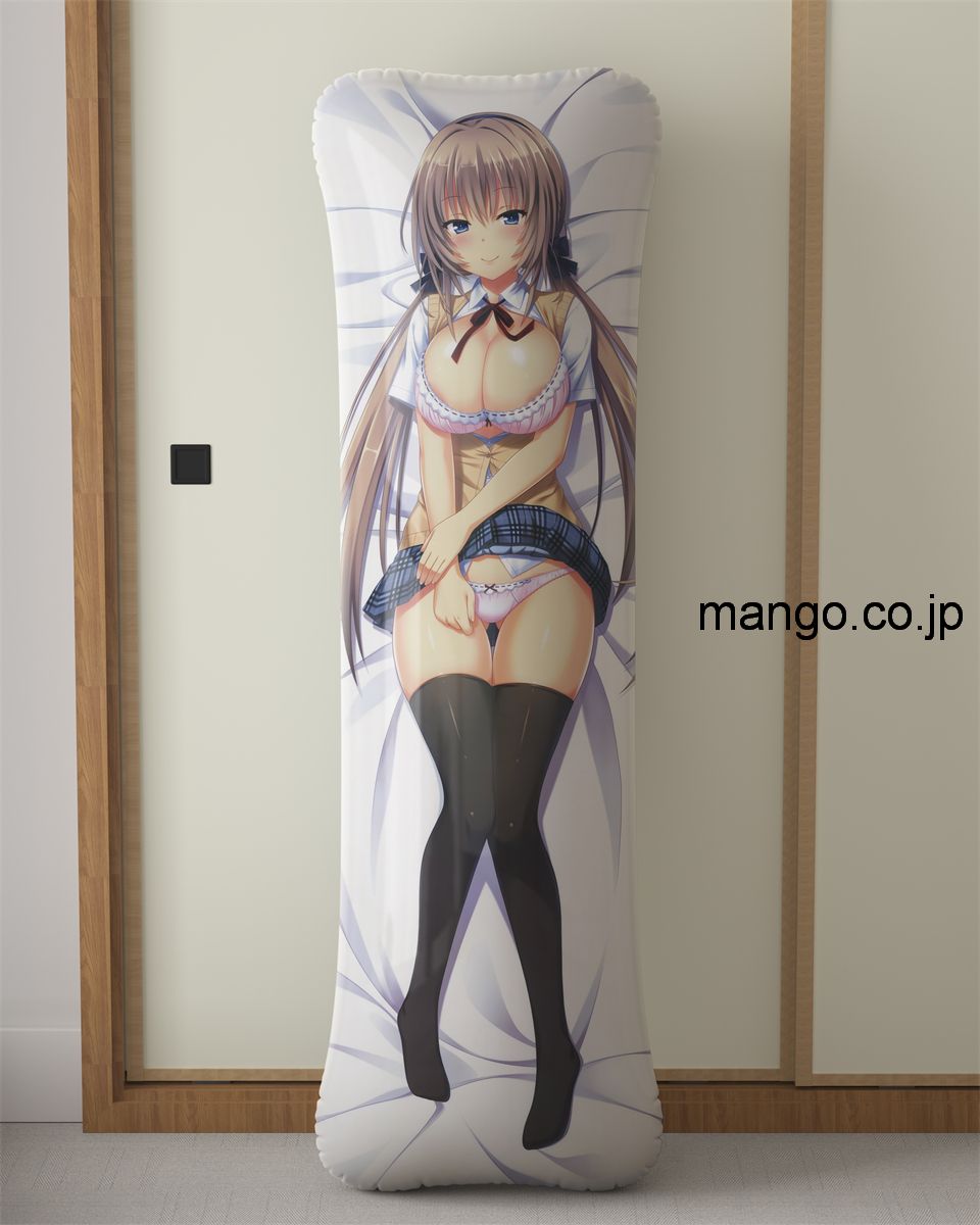 【過激 R18禁】アニメ抱き枕カバー となりに彼女のいる幸せ 芹沢 知彩 大型クッション キャラクターグッズ PVC製 コレクション用｜空気ビニール製 等身大クッション 抱き枕 アニメグッズ