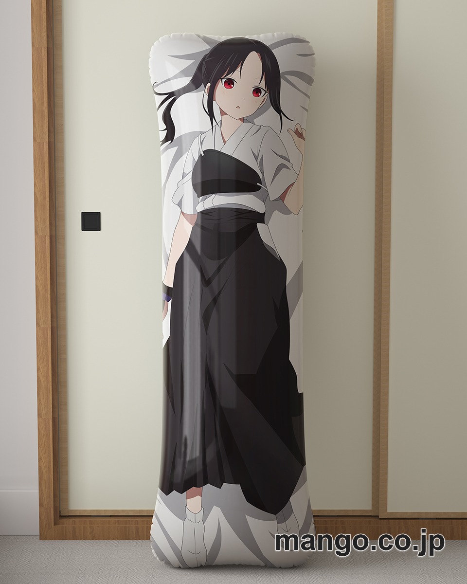 アニメ抱き枕カバー【かぐや様は告らせたい】四宮かぐや大型クッションキャラクターグッズPVC製コレクション用｜等身大エアクッション ビッグサイズ PVC製 アニメグッズ 2