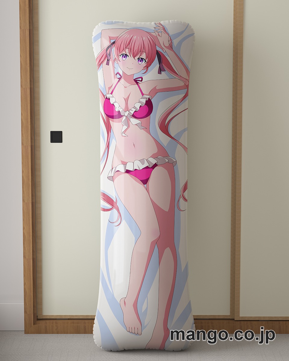 アニメ抱き枕カバー【カッコウの許嫁】天野エリカ大型クッションキャラクターグッズPVC製コレクション用｜等身大エアクッション ビッグサイズ PVC製 アニメグッズ 2