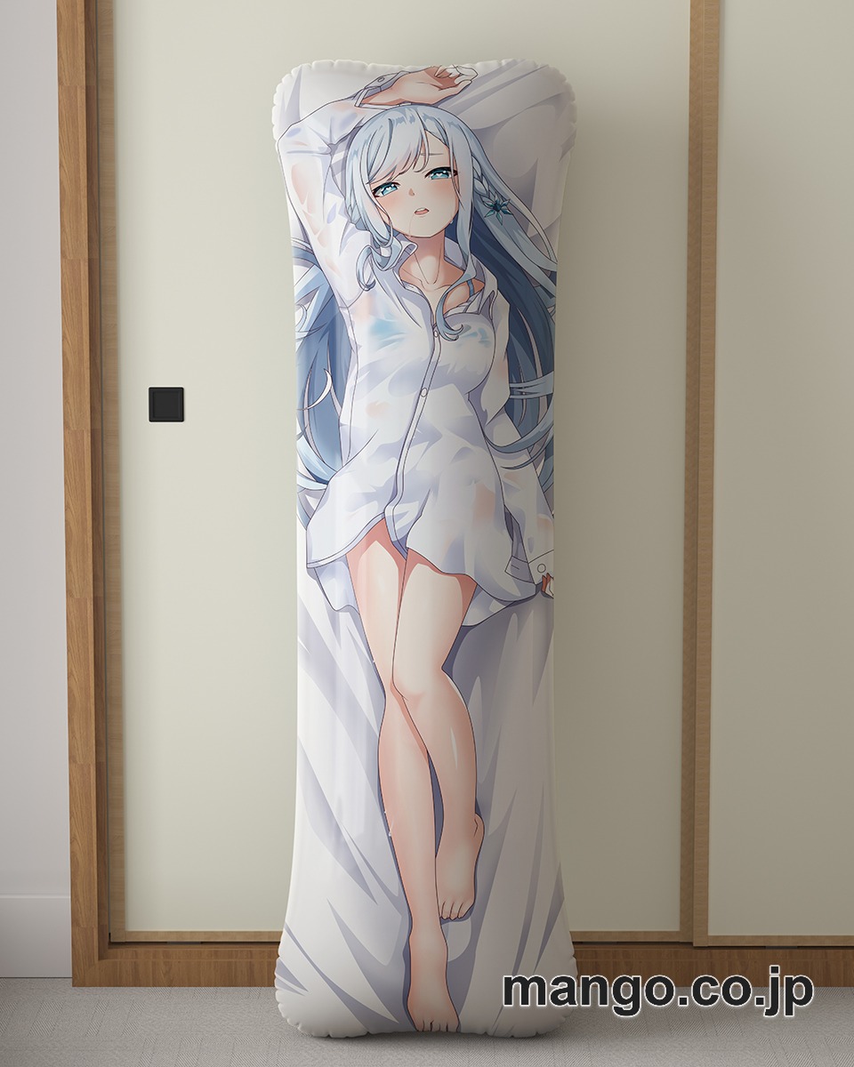 アニメ抱き枕カバー【電子妖精計画】凍雪吹1大型クッションキャラクターグッズPVC製コレクション用 等身大 抱き枕 空気ビニール製 キャラクターグッズ 2