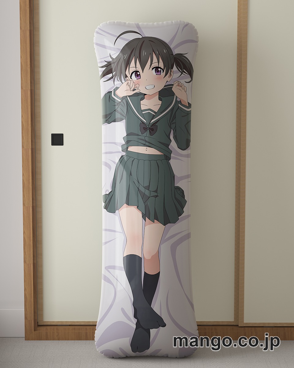 アニメ抱き枕カバー【ヤマノススメ】倉上ひなた大型クッションキャラクターグッズPVC製コレクション用 等身大ビニールクッション 抱き枕 アニメ・キャラグッズ