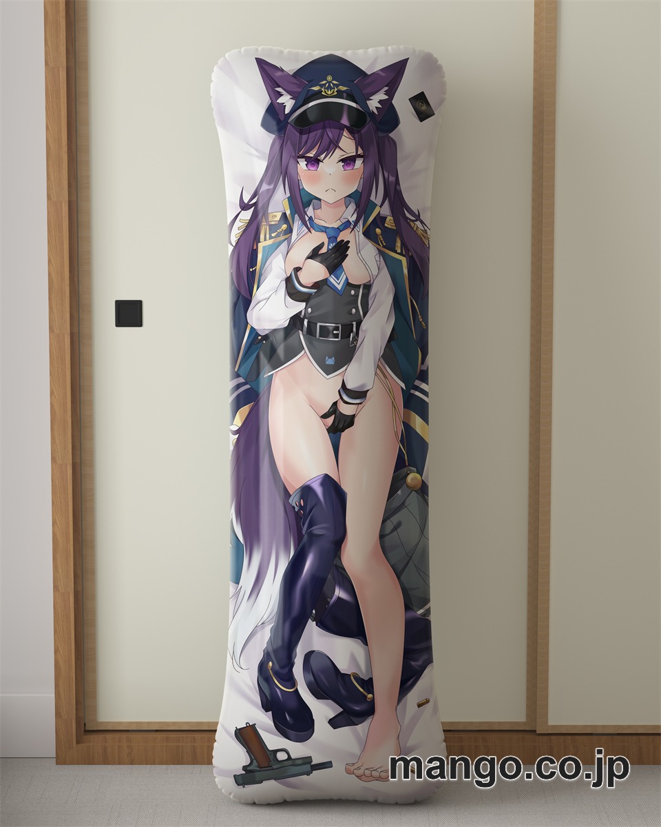 アニメ抱き枕カバー【オリジナル】クロ_モイカちゃん大型クッションキャラクターグッズPVC製コレクション用 等身大ビニールクッション 抱き枕 アニメ・キャラグッズ