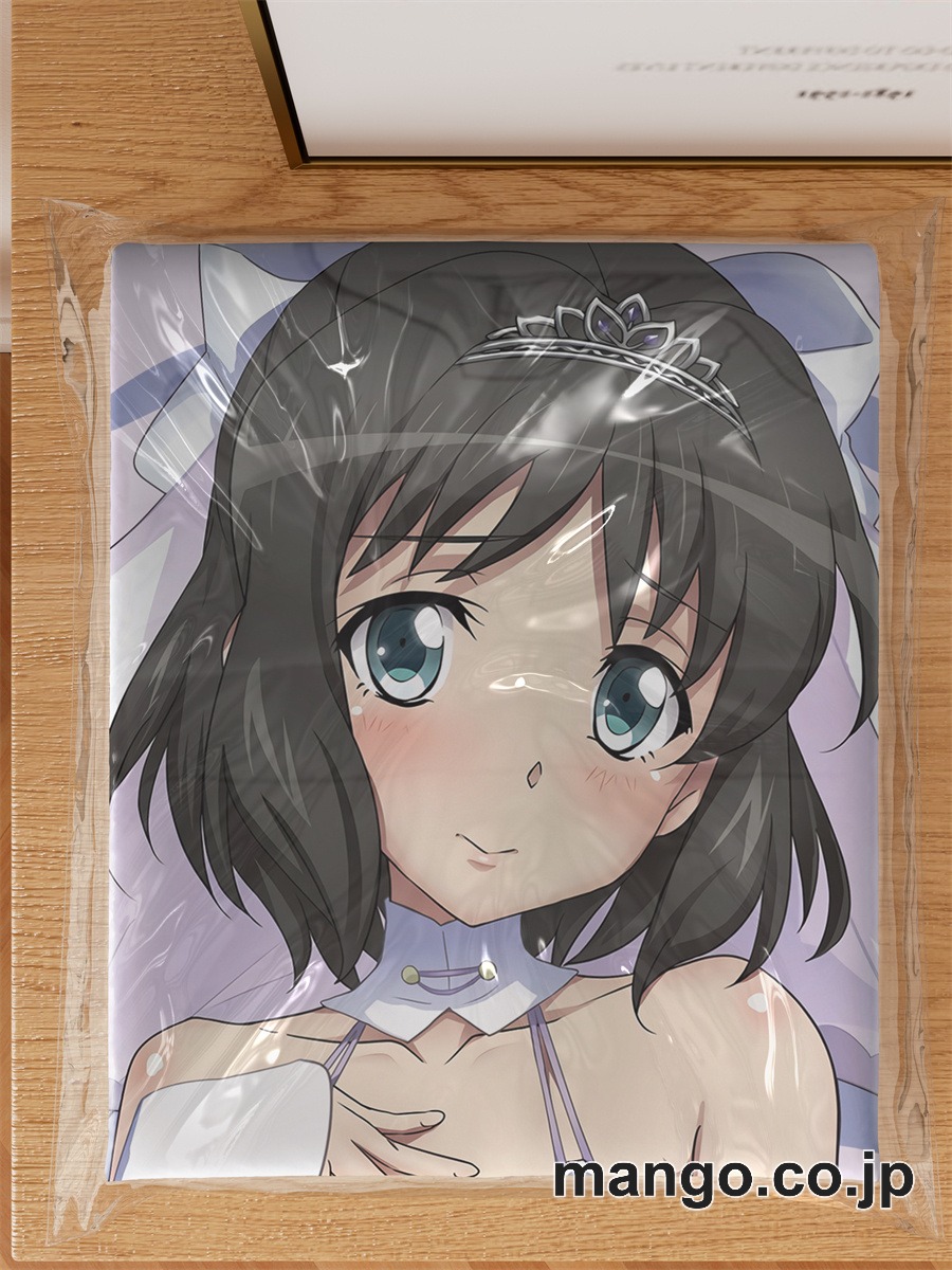 アニメ抱き枕カバー【戦姫絶唱シンフォギア】ウエディングビキニ小日向未来大型クッションキャラクターグッズPVC製コレクション用｜空気ビニール製 等身大抱き枕 コレクション向けグッズ 3