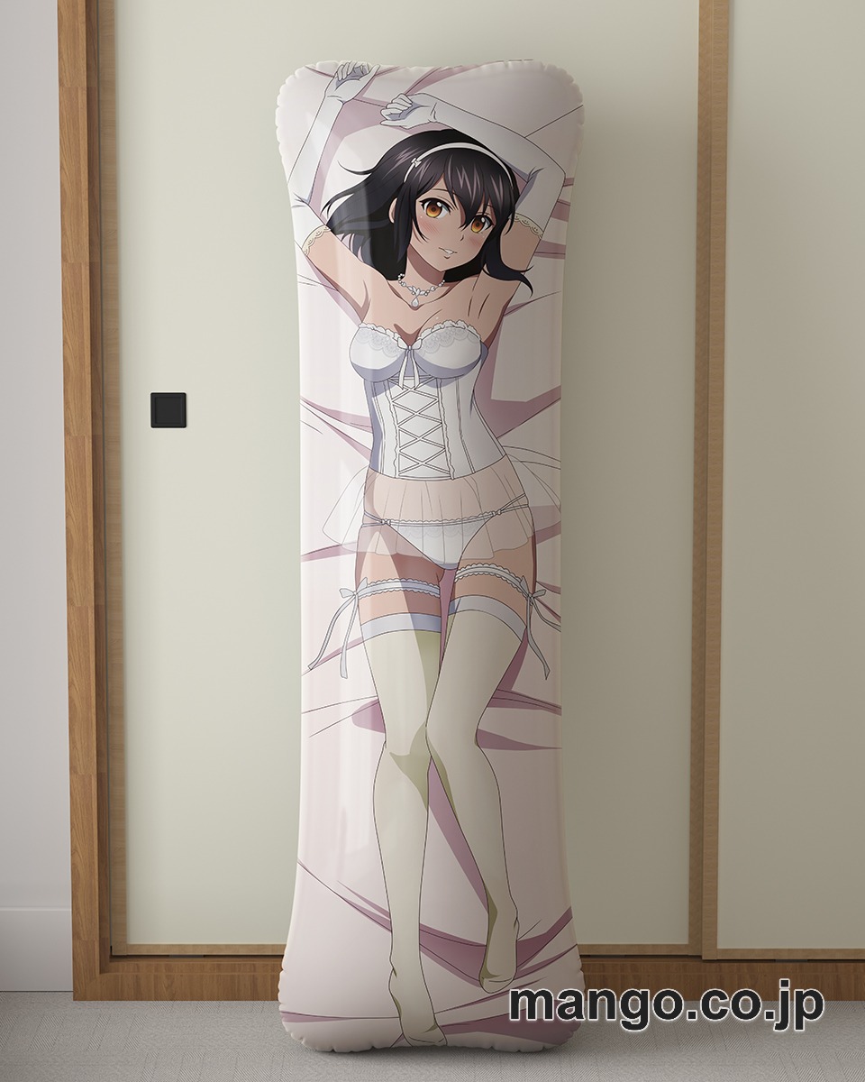 アニメ抱き枕カバー【ストライクザブラッド】姫柊雪菜大型クッションキャラクターグッズPVC製コレクション用｜等身大エアクッション ビッグサイズ PVC製 アニメグッズ 2