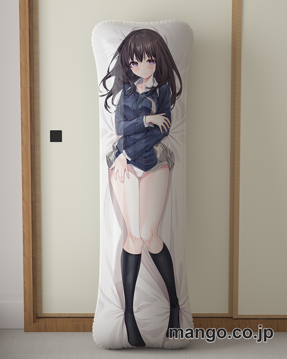 アニメ抱き枕カバー【リコリスリコイル】井ノ上たきな大型クッションキャラクターグッズPVC製コレクション用 等身大ビニールクッション 抱き枕 アニメ・キャラグッズ
