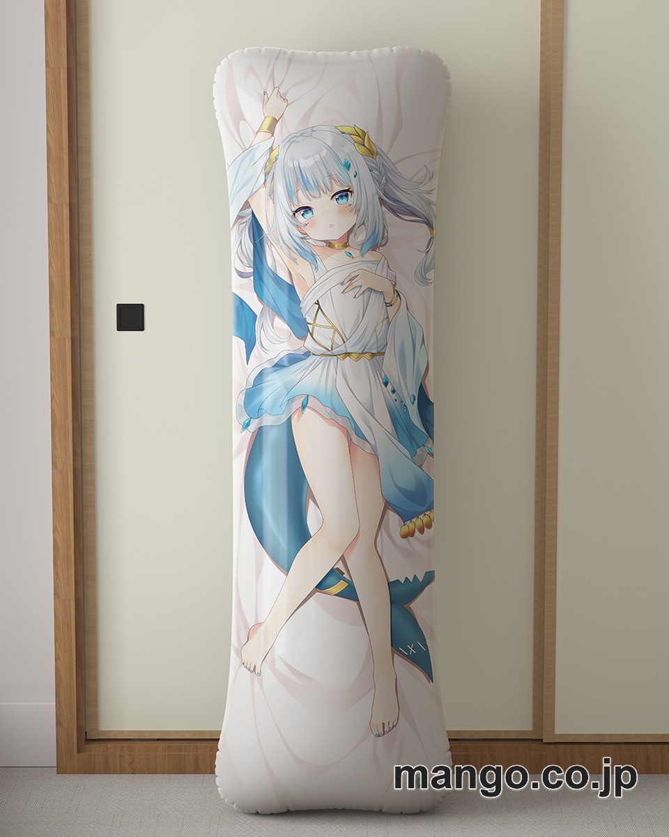 アニメ抱き枕カバー【バーチャルYoutuber】がうるぐら01大型クッションキャラクターグッズPVC製コレクション用 等身大ビニールクッション 抱き枕 アニメ・キャラグッズ