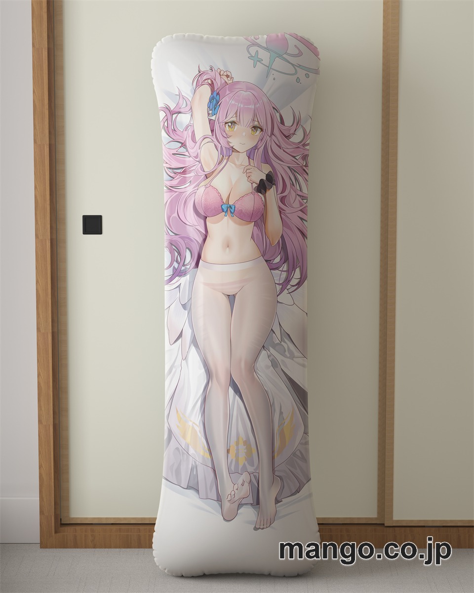 アニメ抱き枕カバー【ブルーアーカイブ】聖園ミカ大型クッションキャラクターグッズPVC製コレクション用｜PVC エアクッション 等身大サイズ 立体ディスプレイ 2