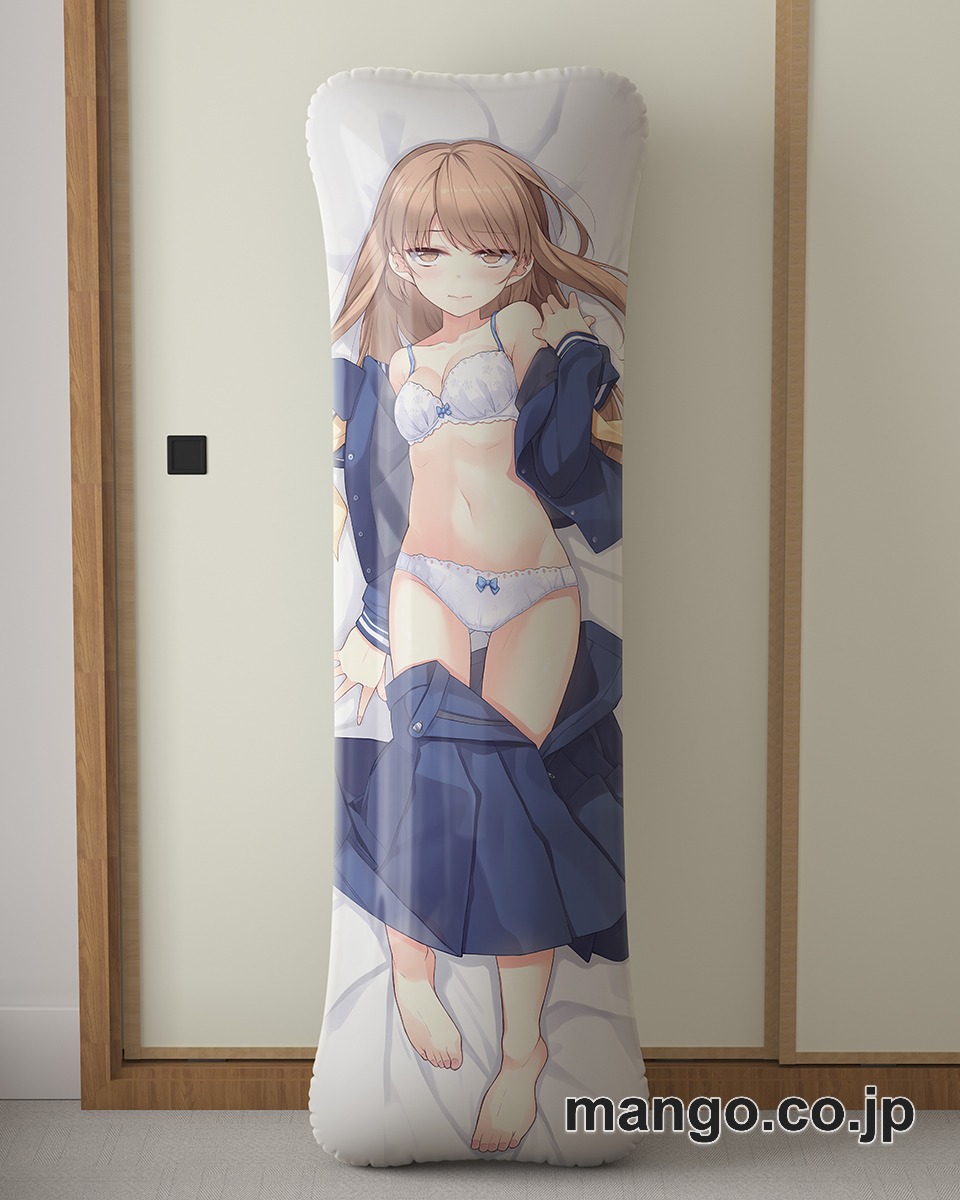 アニメ抱き枕カバー【天使の別荘はお好きですか？】橘椿大型クッションキャラクターグッズPVC製コレクション用｜空気ビニール製 等身大抱き枕 コレクション向けグッズ 2