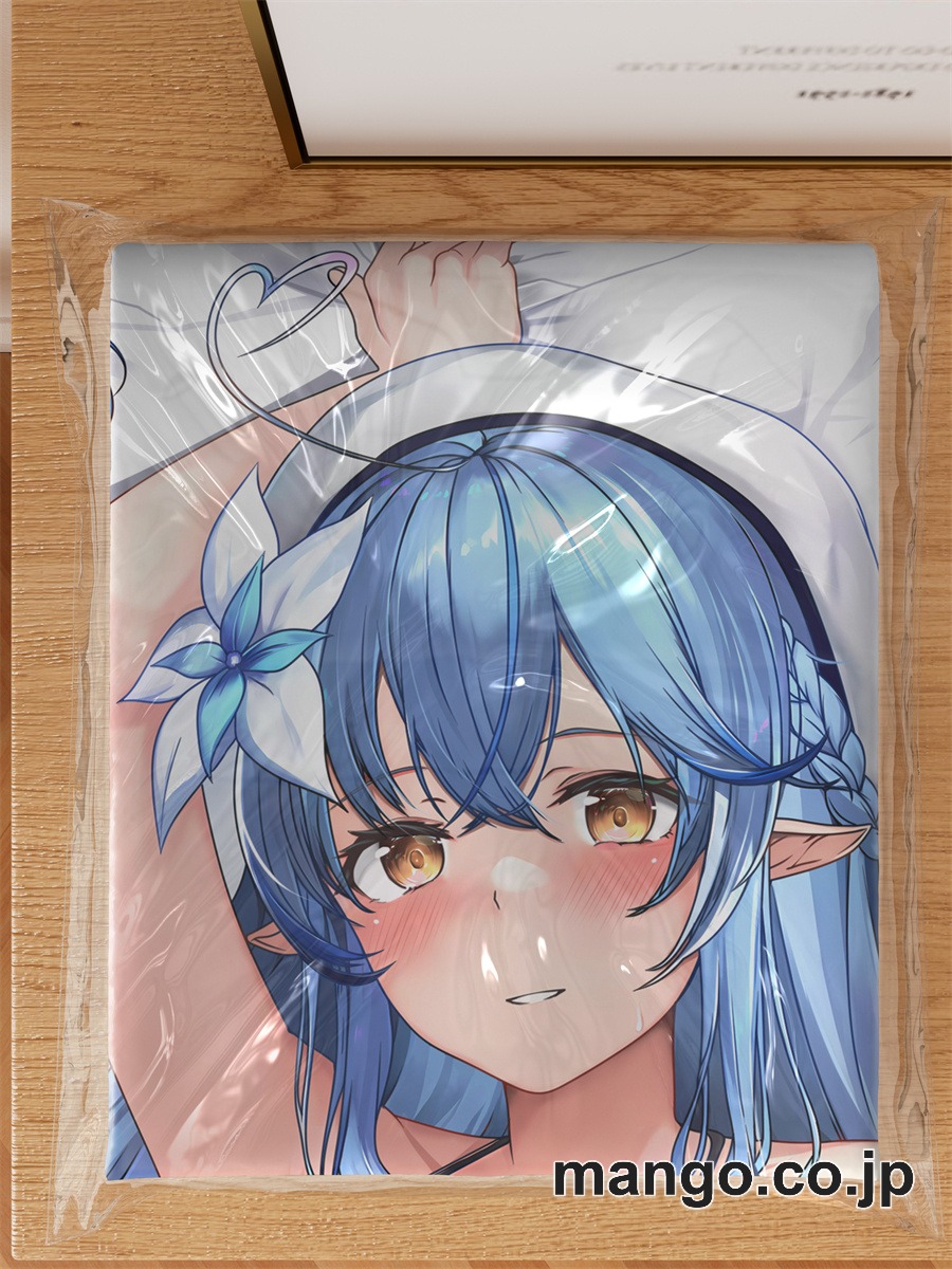 アニメ抱き枕カバー【バーチャルYoutuber】雪花ラミィ大型クッションキャラクターグッズPVC製コレクション用｜等身大エアクッション ビッグサイズ PVC製 アニメグッズ 3
