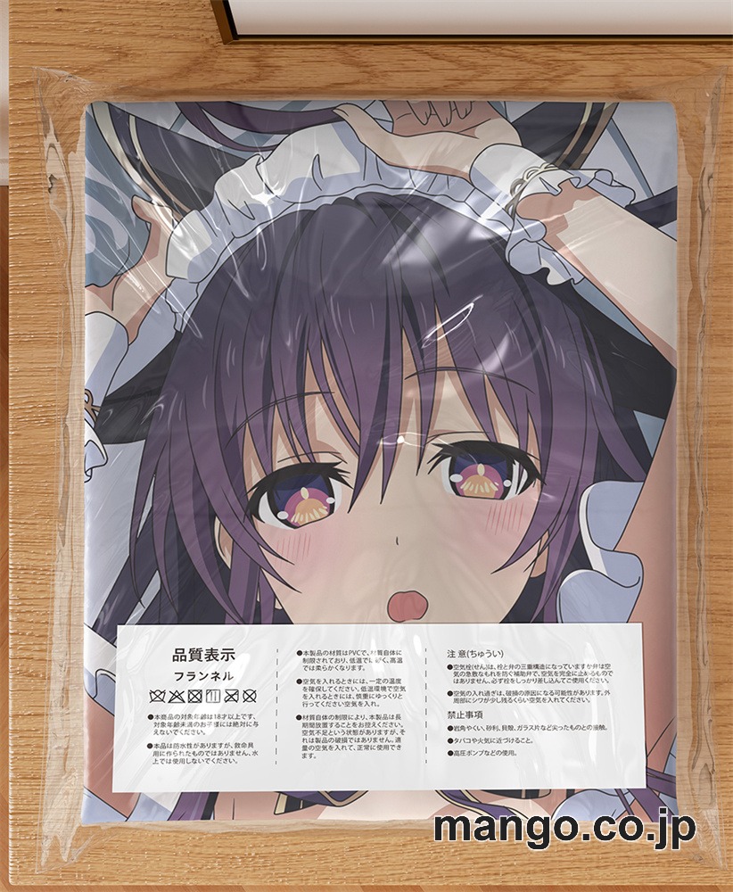 アニメ抱き枕カバー【デートアライブ】夜刀神十香大型クッションキャラクターグッズPVC製コレクション用｜空気ビニール製 等身大抱き枕 コレクション向けグッズ 3