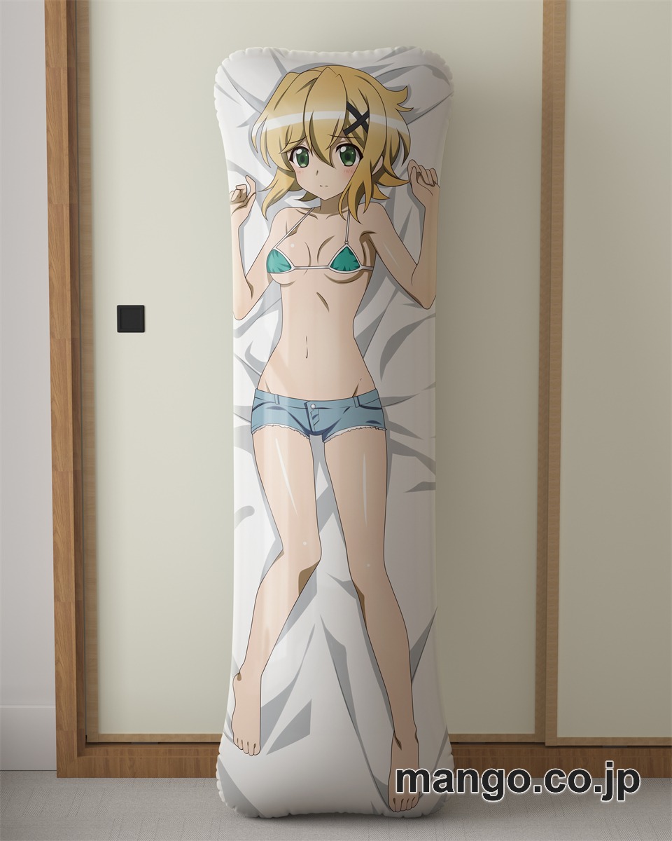 アニメ抱き枕カバー戦姫絶唱シンフォギア暁切歌大型クッションキャラクターグッズPVC製コレクション用 等身大ビニールクッション 抱き枕 アニメ・キャラグッズ 2
