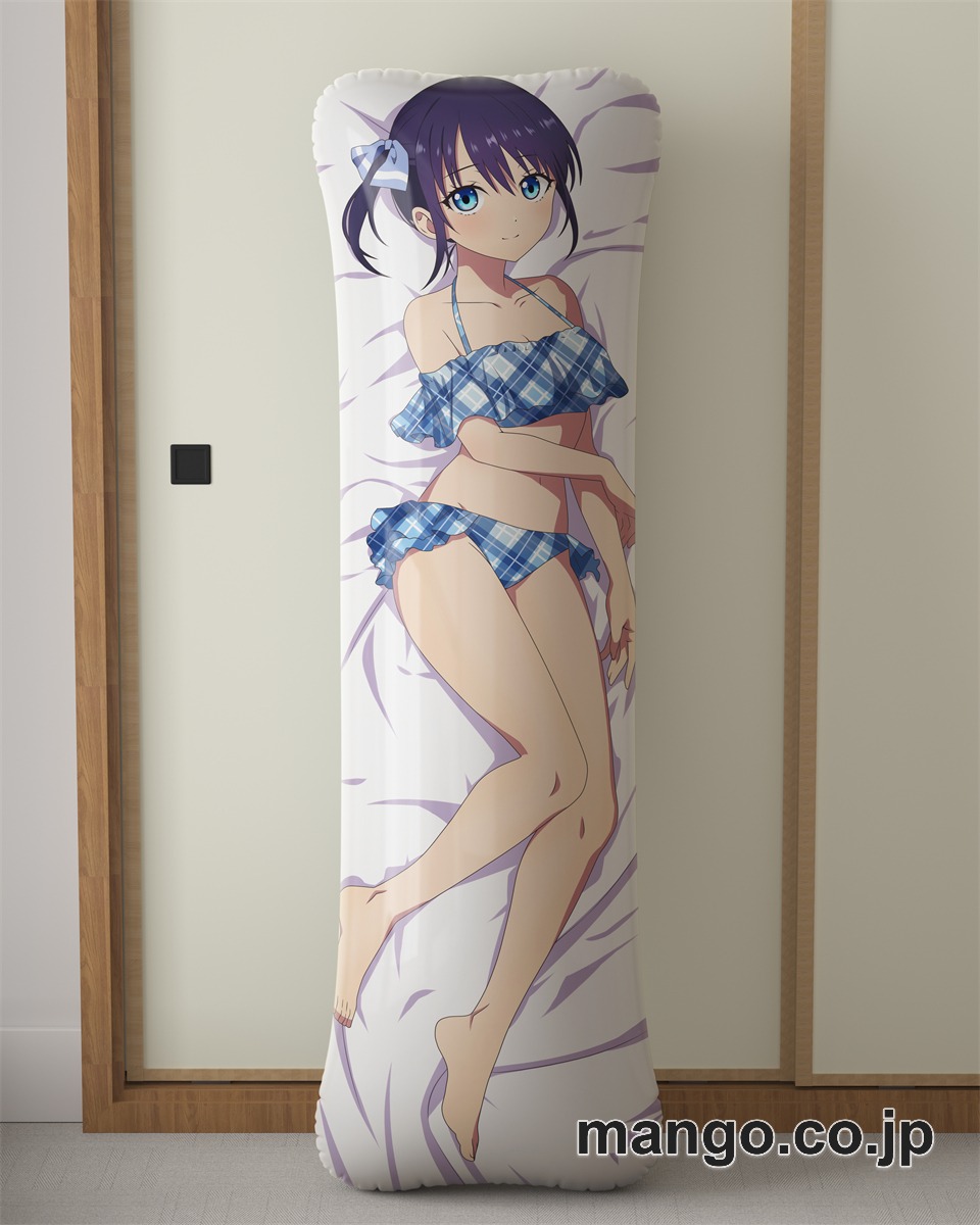 アニメ抱き枕カバー【カノジョも彼女】水瀬渚大型クッションキャラクターグッズPVC製コレクション用｜等身大エアクッション ビッグサイズ PVC製 アニメグッズ 2