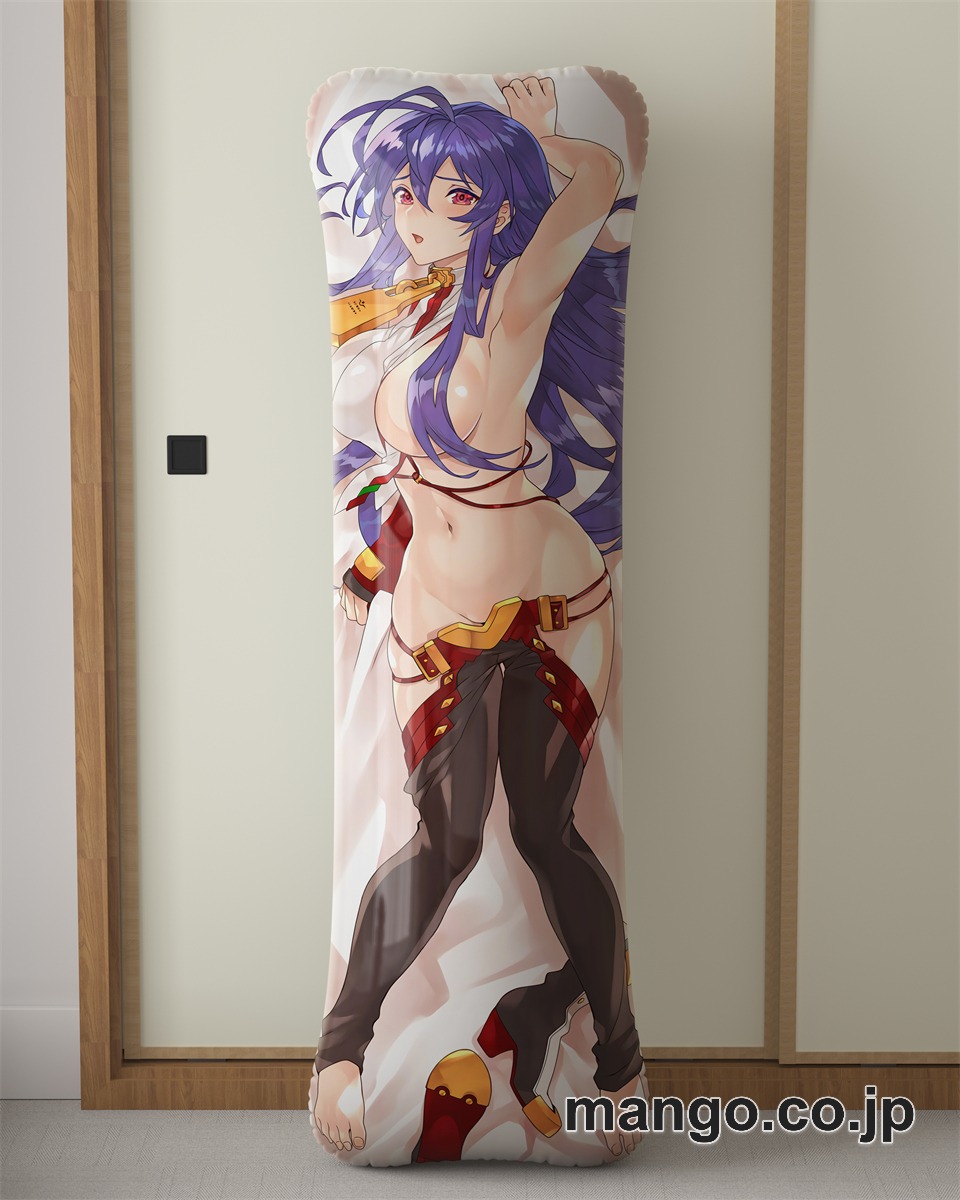 アニメ抱き枕カバー【BLAZBLUE】 マイ=ナツメ大型クッションキャラクターグッズPVC製コレクション用｜PVC エアクッション 等身大サイズ 立体ディスプレイ 2