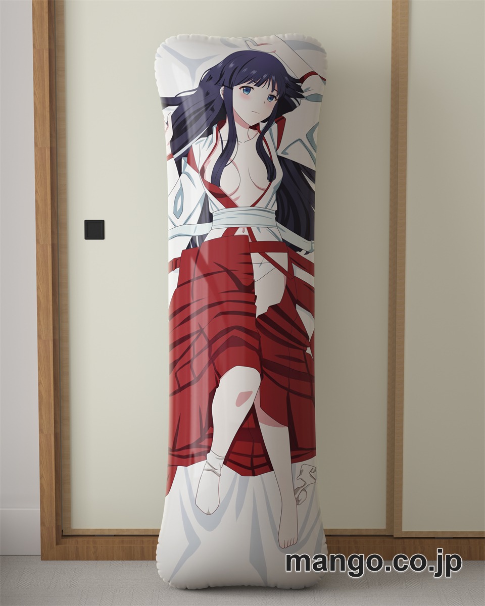 アニメ抱き枕カバー【魔法科高校の劣等生】司波深雪大型クッションキャラクターグッズPVC製コレクション用｜等身大エアクッション ビッグサイズ PVC製 アニメグッズ 2