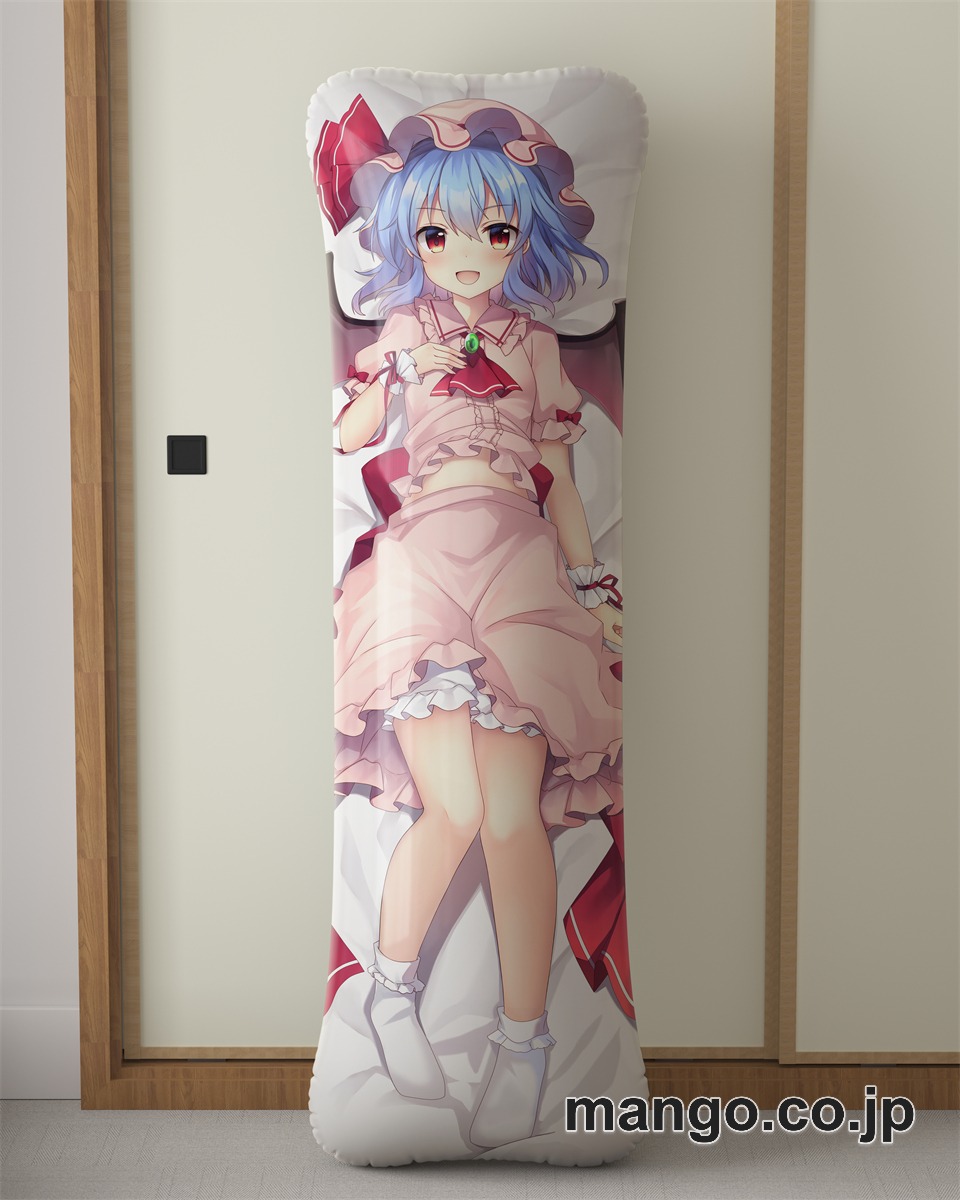 アニメ抱き枕カバー【東方Project】レミリア スカーレット大型クッションキャラクターグッズPVC製コレクション用 等身大 抱き枕 空気ビニール製 キャラクターグッズ