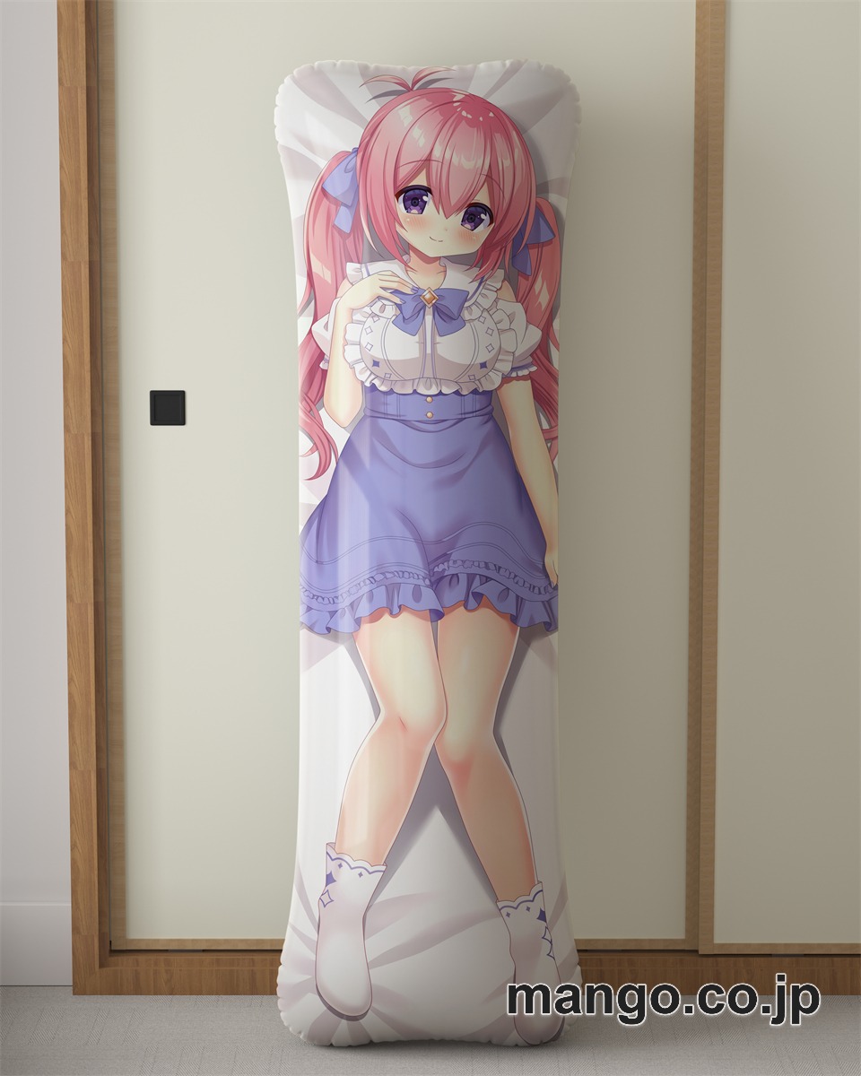 アニメ抱き枕カバー【バーチャルYoutuber】桃々乃ゆずゆ大型クッションキャラクターグッズPVC製コレクション用 ビッグサイズ 等身大クッション 立体キャラクターアイテム
