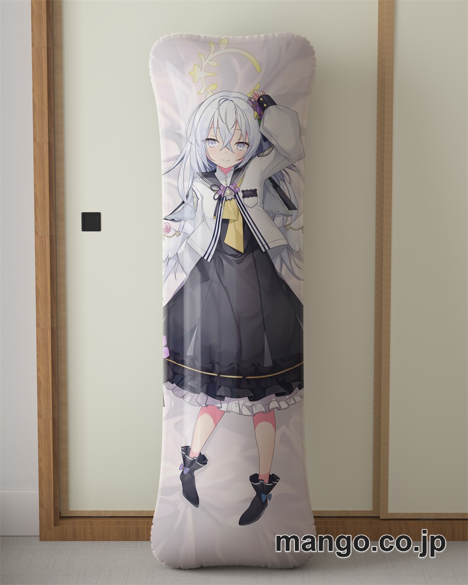 アニメ抱き枕カバー【ブルーアーカイブ】白洲アズサ大型クッションキャラクターグッズPVC製コレクション用｜等身大エアクッション ビッグサイズ PVC製 アニメグッズ