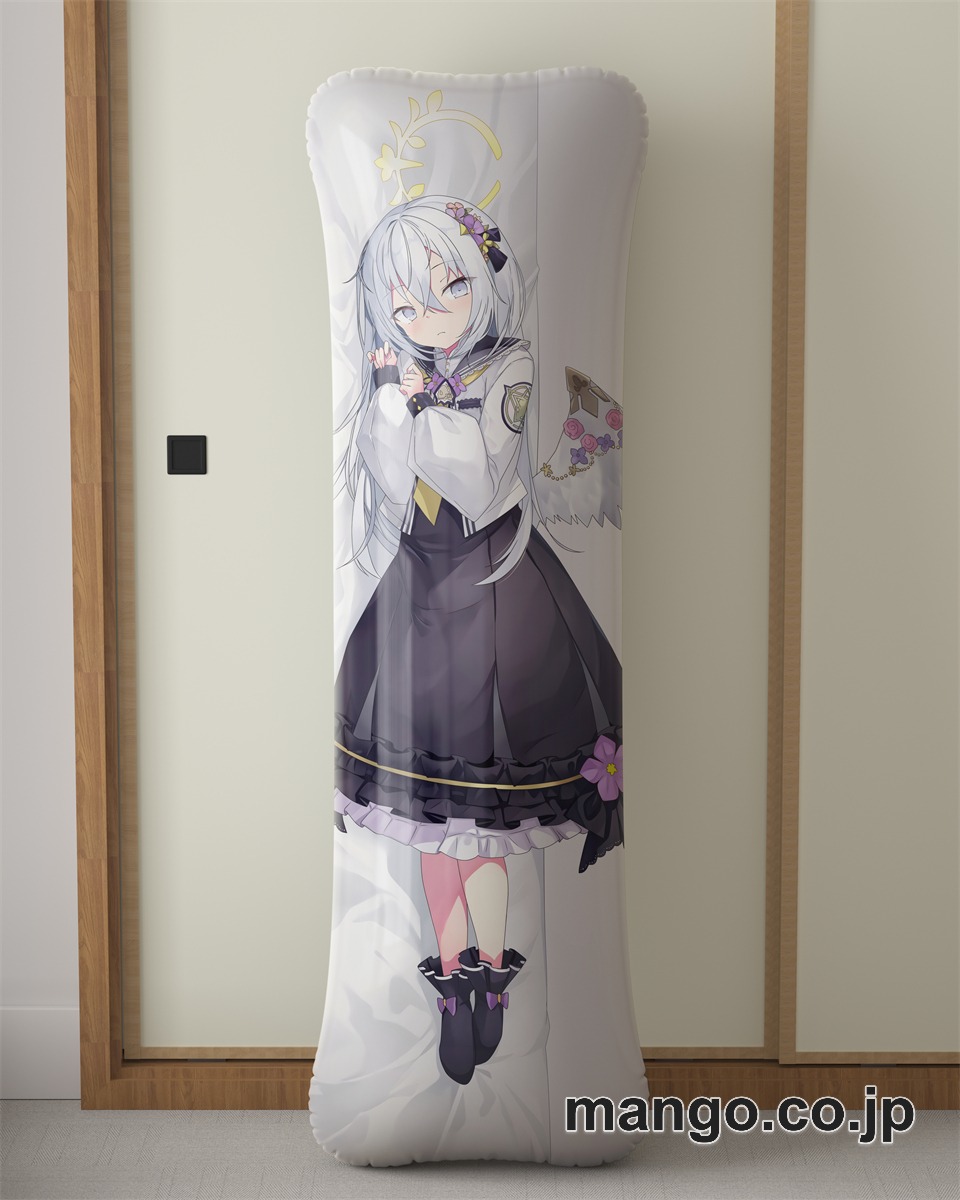 アニメ抱き枕カバー【ブルーアーカイブ】白洲アズサ大型クッションキャラクターグッズPVC製コレクション用｜等身大エアクッション ビッグサイズ PVC製 アニメグッズ 2