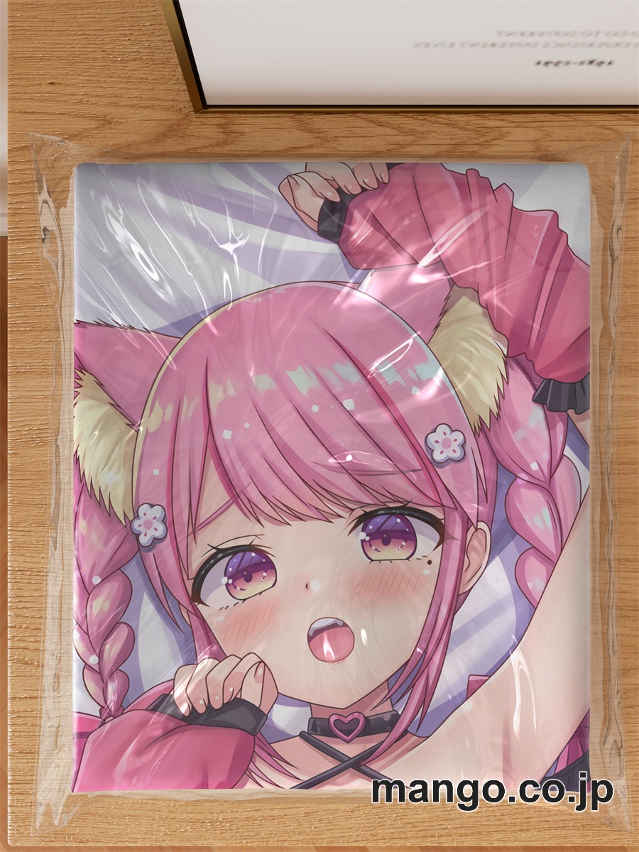 アニメ抱き枕カバー【バーチャルYoutuber】桃奈みゆい大型クッションキャラクターグッズPVC製コレクション用 等身大 抱き枕 空気ビニール製 キャラクターグッズ 3