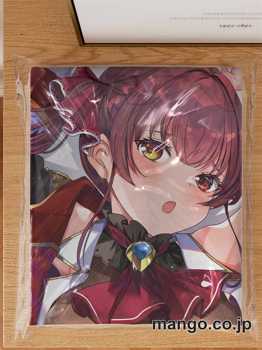 アニメ抱き枕カバー【バーチャルYoutuber】マリン船長大型クッションキャラクターグッズPVC製コレクション用｜空気ビニール製 等身大抱き枕 コレクション向けグッズ 3