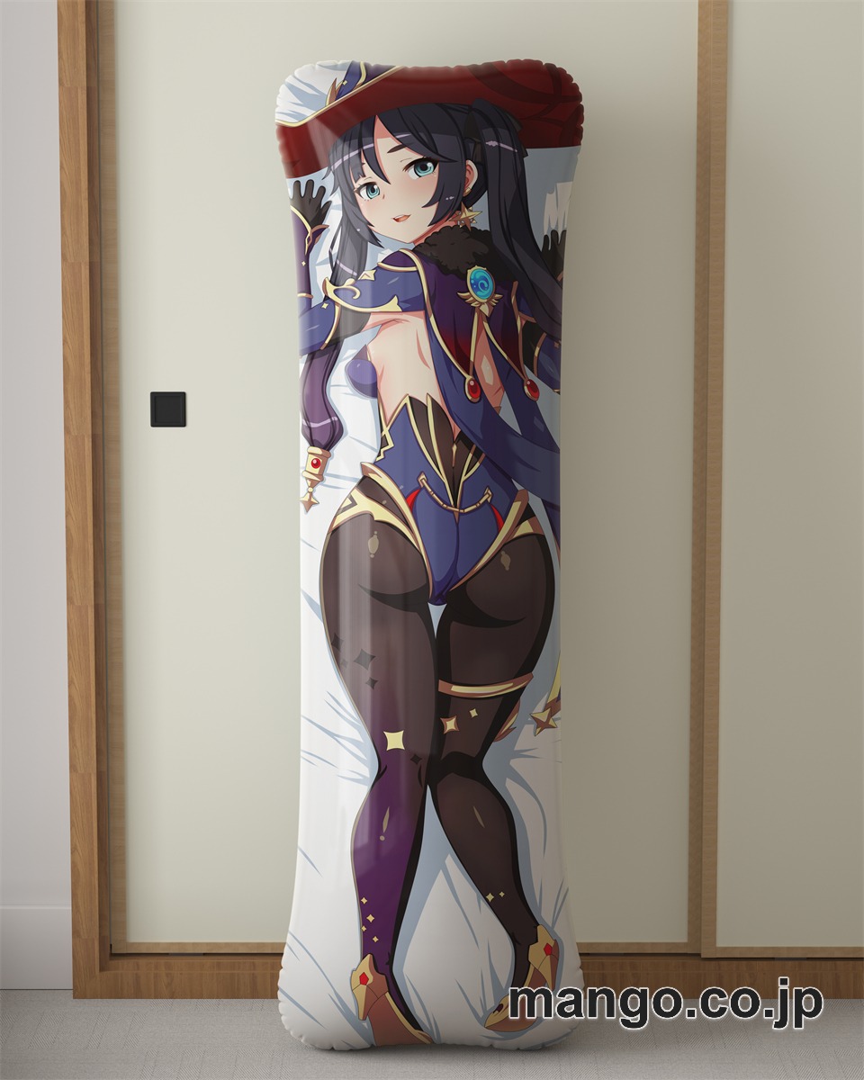 アニメ抱き枕カバー【原神】モナ大型クッションキャラクターグッズPVC製コレクション用｜等身大エアクッション ビッグサイズ PVC製 アニメグッズ 2