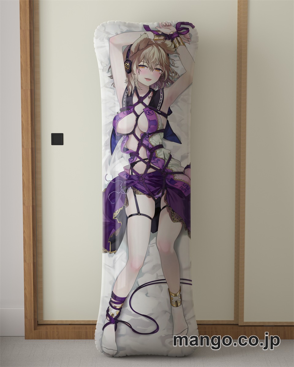 アニメ抱き枕カバー【東方Project】豊聡耳神子大型クッションキャラクターグッズPVC製コレクション用｜PVC エアクッション 等身大サイズ 立体ディスプレイ 2