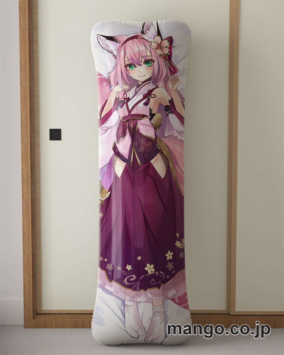 アニメ抱き枕カバー【アズールレーン】花月大型クッションキャラクターグッズPVC製コレクション用｜PVC エアクッション 等身大サイズ 立体ディスプレイ