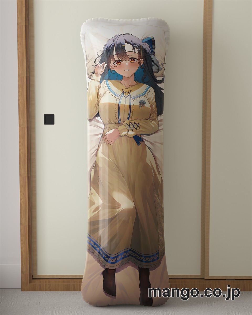 アニメ抱き枕カバー【オリジナル】姫宮茜大型クッションキャラクターグッズPVC製コレクション用｜空気ビニール製 等身大抱き枕 コレクション向けグッズ