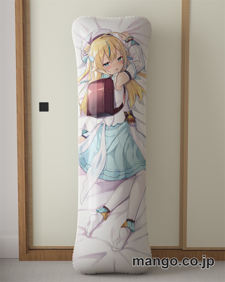 アニメ抱き枕カバー【バーチャルYoutuber】千鳥ひな大型クッションキャラクターグッズPVC製コレクション用｜空気ビニール製 等身大抱き枕 コレクション向けグッズ 2
