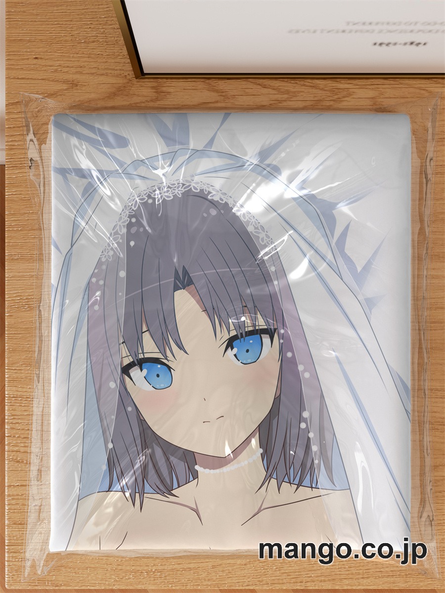 アニメ抱き枕カバー【閃乱カグラ】 雪泉ウェディングver大型クッションキャラクターグッズPVC製コレクション用｜空気ビニール製 等身大抱き枕 コレクション向けグッズ 3