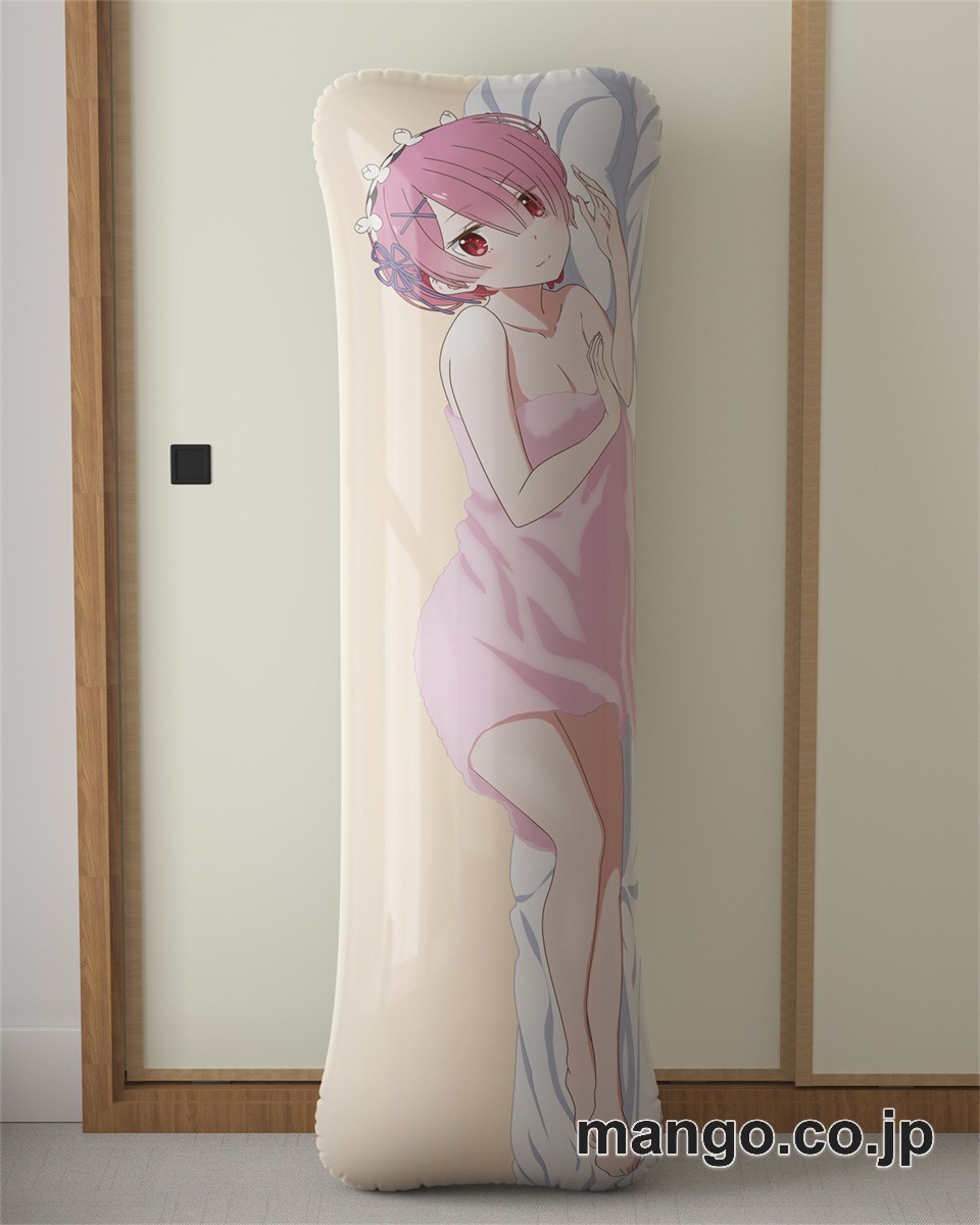 アニメ抱き枕カバーわんこの嫁入り〜ようこそ！いぬのしっぽへ〜ラム大型クッションキャラクターグッズPVC製コレクション用 2