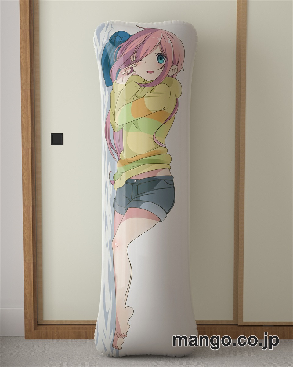 アニメ抱き枕カバーゆるキャン△各務原なでしこ添い寝大型クッションキャラクターグッズPVC製コレクション用 2