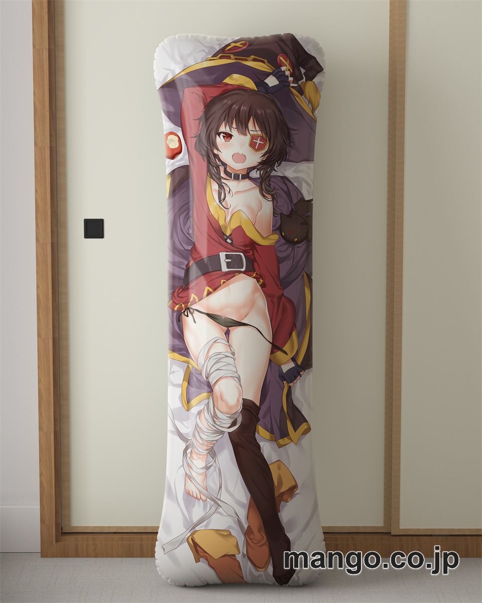 アニメ抱き枕カバー「この素晴らしい世界に祝福を！」めぐみん大型クッションキャラクターグッズPVC製コレクション用