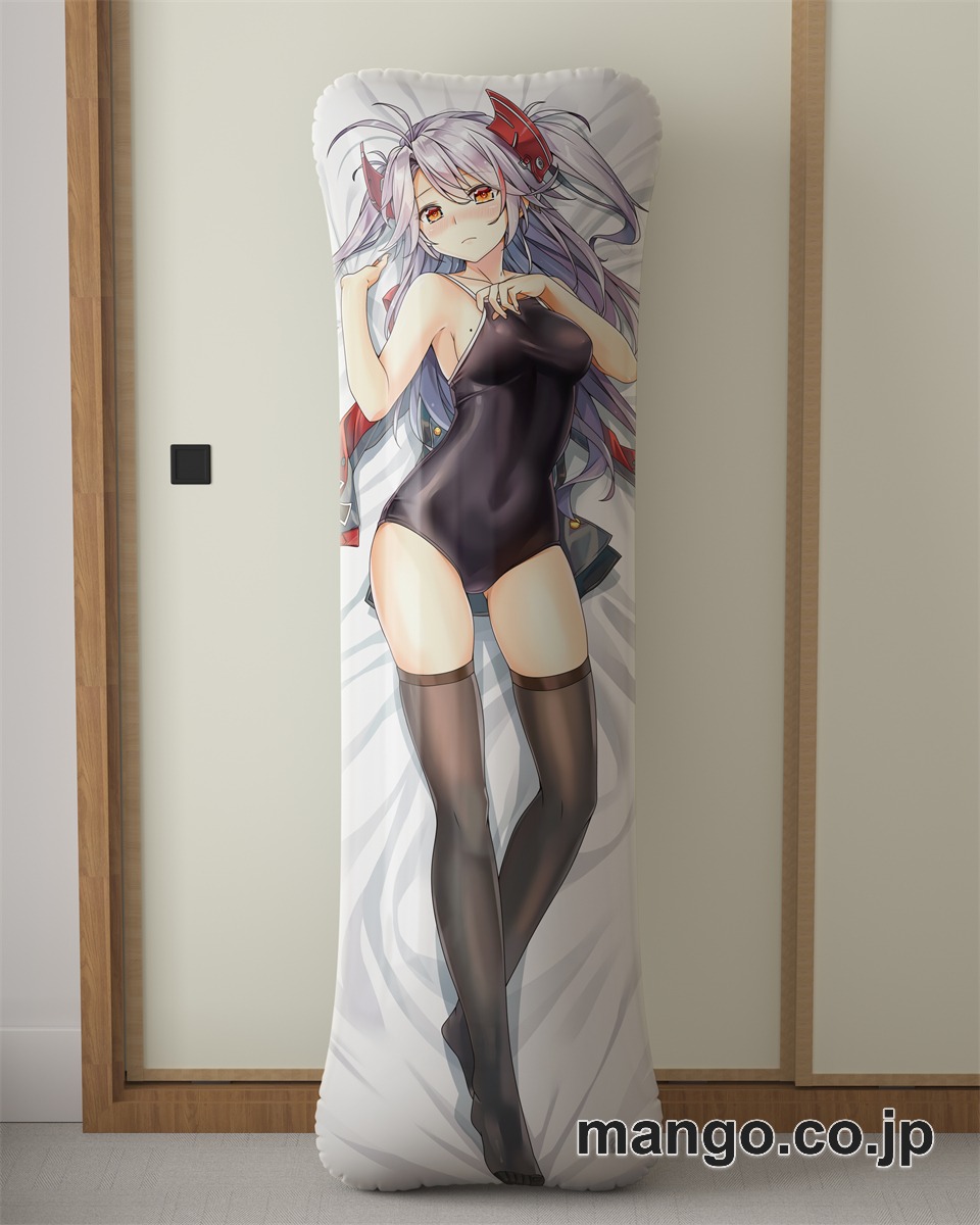 アニメ抱き枕カバー「アズールレーン」プリンツスク水ニーハイタイツ大型クッションキャラクターグッズPVC製コレクション用
