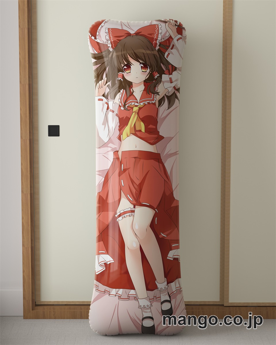 アニメ抱き枕カバー「東方Project」博麗霊夢大型クッションキャラクターグッズPVC製コレクション用