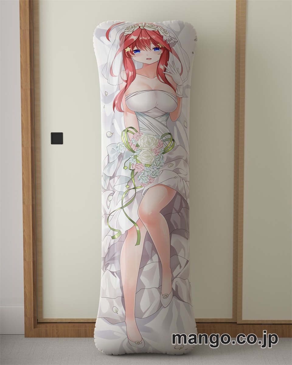アニメ抱き枕カバー「五等分の花嫁」中野五月大型クッションキャラクターグッズPVC製コレクション用 2