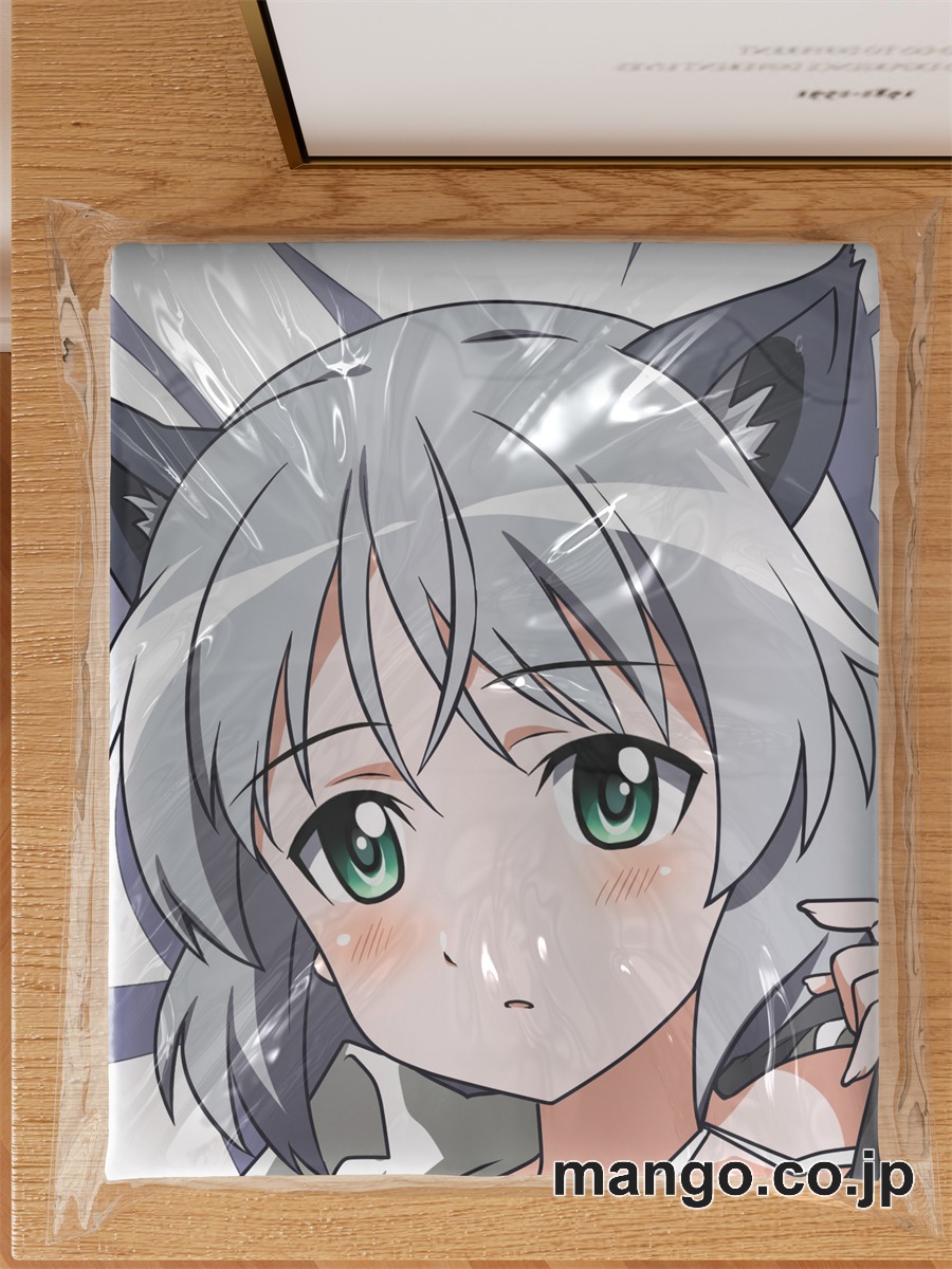 アニメ抱き枕カバー「ストライクウィッチーズ」（サーニャ）大型クッションキャラクターグッズPVC製コレクション用 3
