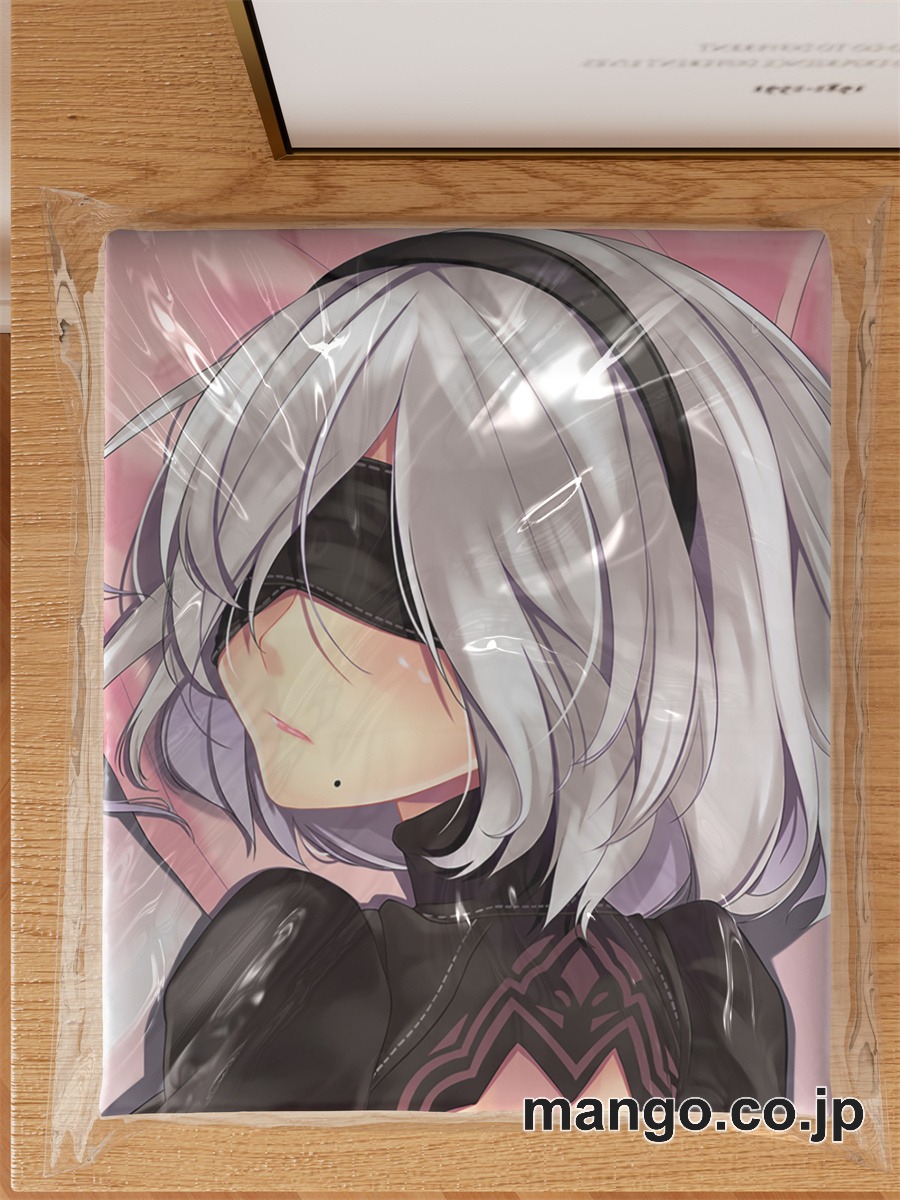 アニメ抱き枕カバーニーアオートマタヨルハ二号Ｂ型大型クッションキャラクターグッズPVC製コレクション用 3