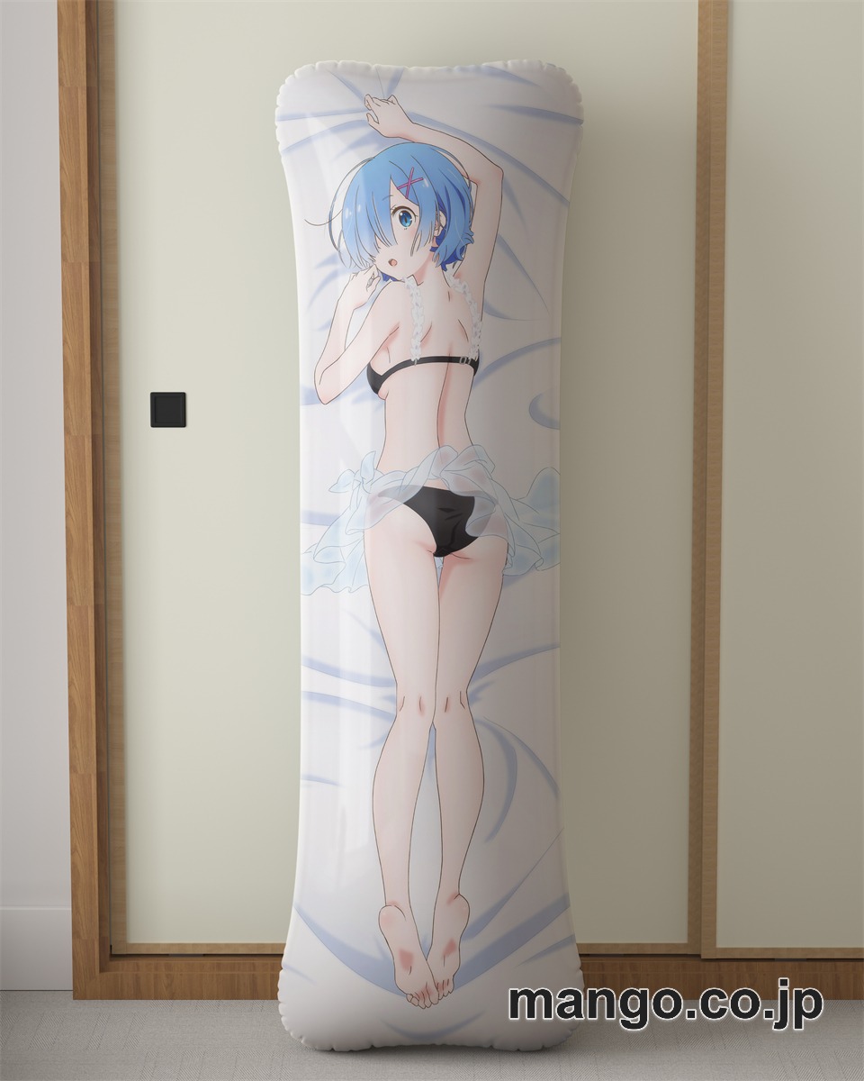 アニメ抱き枕カバーReゼロから始める異世界生活レム大型クッションキャラクターグッズPVC製コレクション用