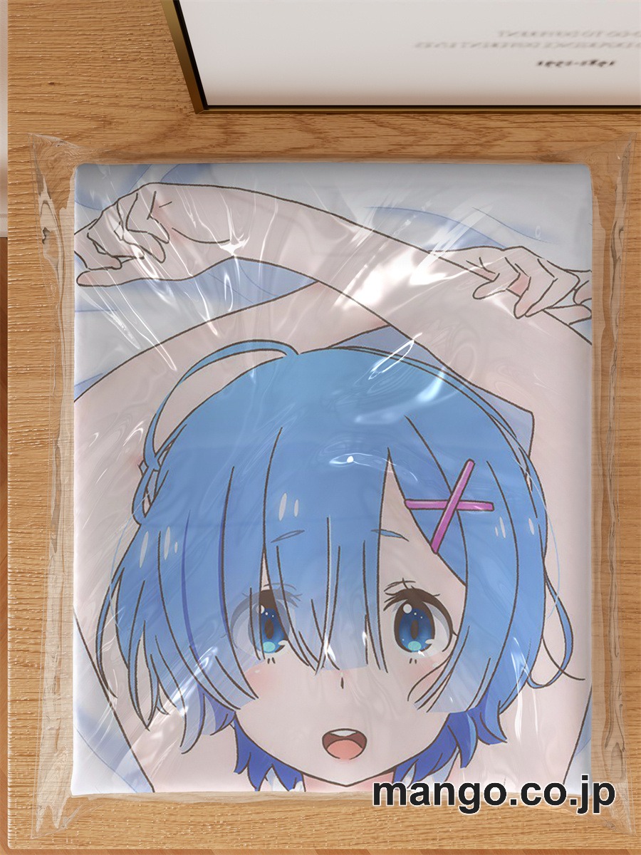 アニメ抱き枕カバーReゼロから始める異世界生活レム大型クッションキャラクターグッズPVC製コレクション用 3