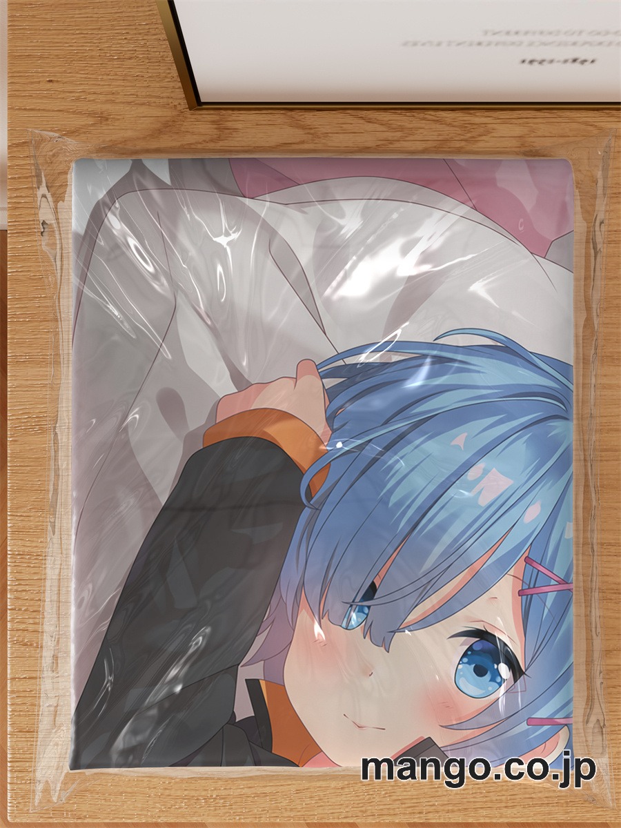 アニメ抱き枕カバーゼロから始める異世界生活レム大型クッションキャラクターグッズPVC製コレクション用 3