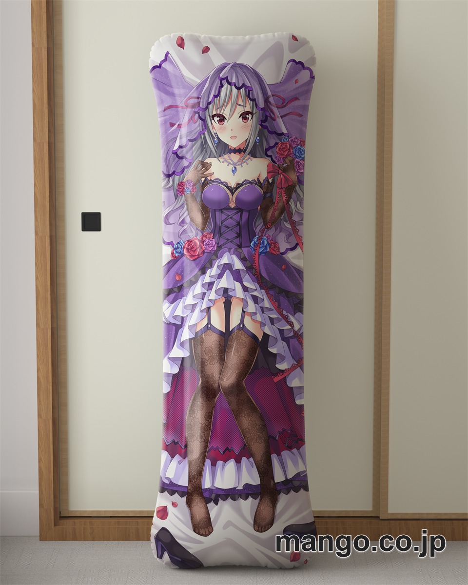 アニメ抱き枕カバーアイドルマスター蘭子嫁入り大型クッションキャラクターグッズPVC製コレクション用