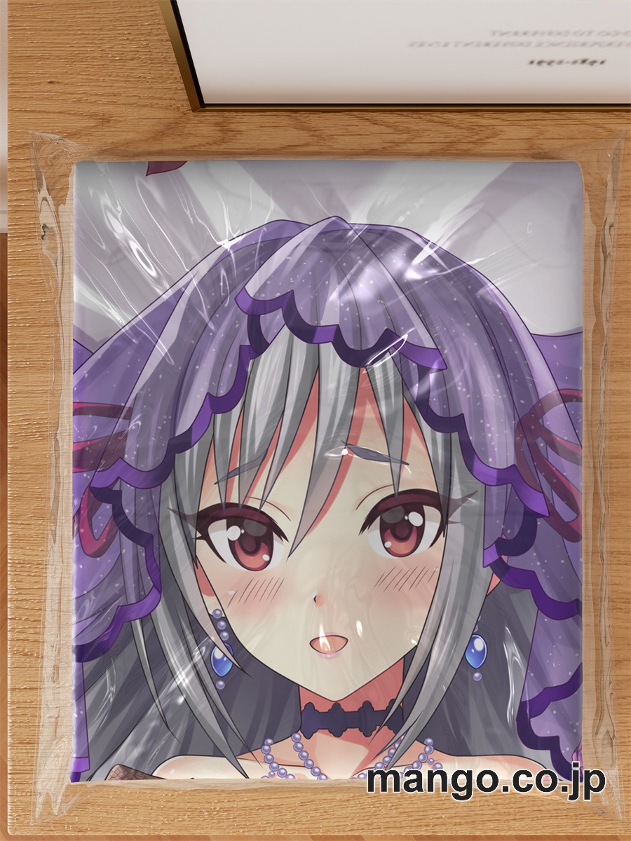 アニメ抱き枕カバーアイドルマスター蘭子嫁入り大型クッションキャラクターグッズPVC製コレクション用 3