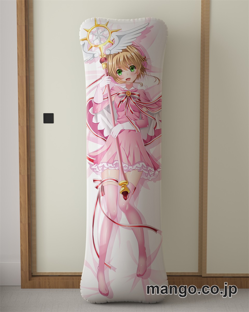 アニメ抱き枕カバー【カードキャプターさくら】木之本桜大型クッションキャラクターグッズPVC製コレクション用
