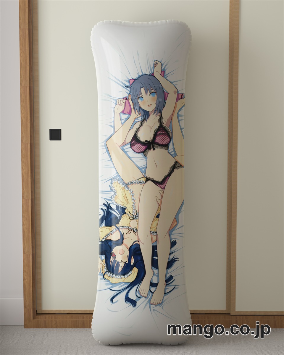 アニメ抱き枕カバー閃乱カグラ夜桜詠未来雪泉大型クッションキャラクターグッズPVC製コレクション用 2