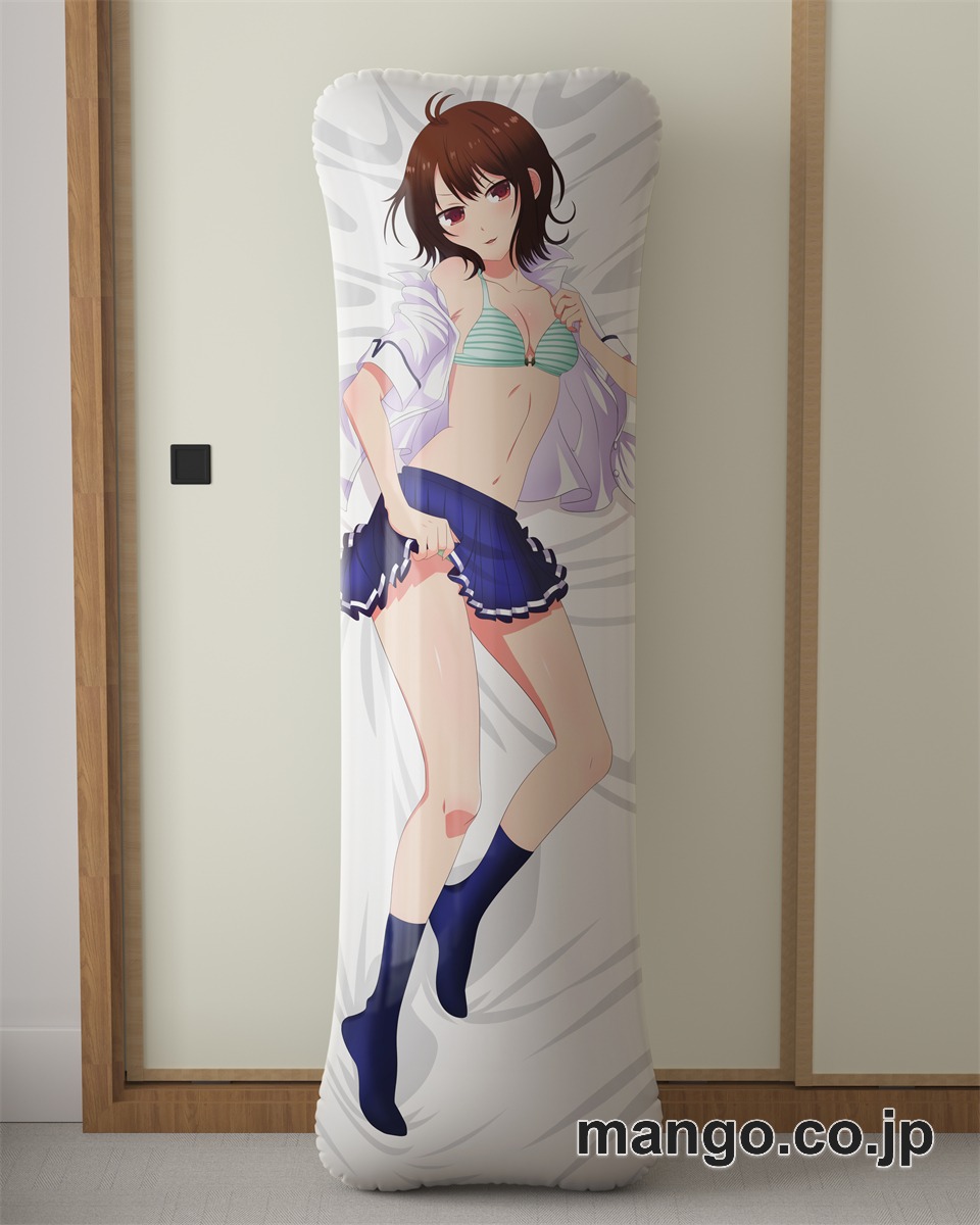 アニメ抱き枕カバー僕の彼女がマジメ過ぎるしょびっちな件有山雫大型クッションキャラクターグッズPVC製コレクション用