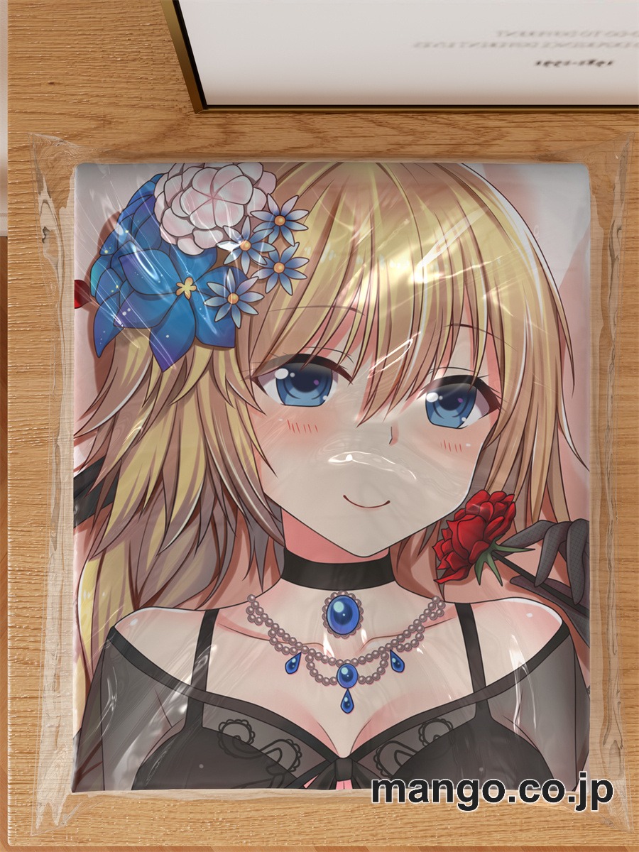 アニメ抱き枕カバーFGOジャンヌ ダルクドレス姿大型クッションキャラクターグッズPVC製コレクション用 3