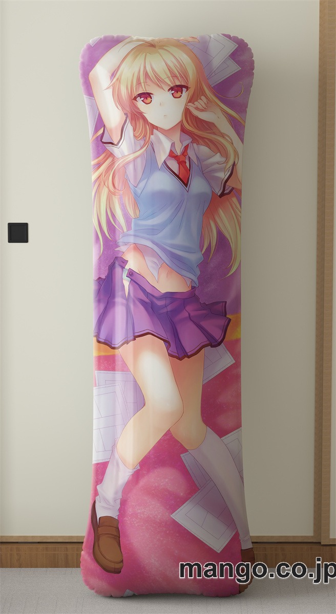 アニメ抱き枕カバー椎名真白大型クッションキャラクターグッズPVC製コレクション用