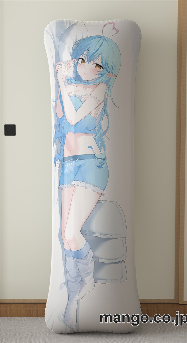 アニメ抱き枕カバー[バーチャルYoutuber]雪花ラミィ大型クッションキャラクターグッズPVC製コレクション用 2