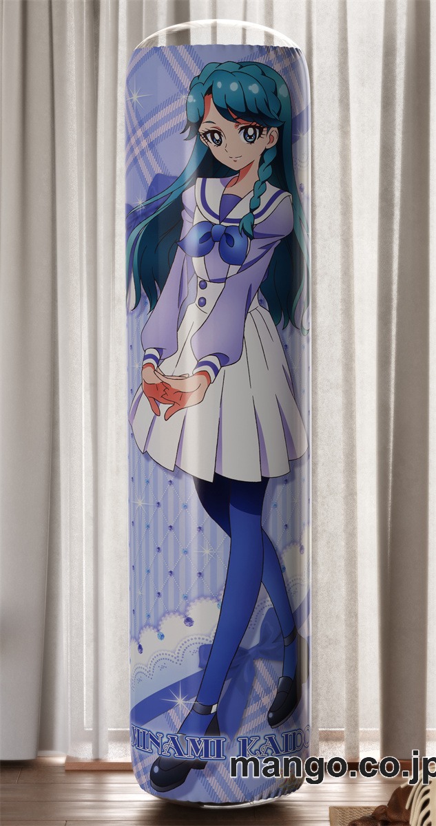 【おきあがりこぼし】アニメ キャラクター 等身大 PVC バランスクッション【Ｇｏ！プリンセスプリキュア】海藤みなみ PVC製 キャラクターグッズ コレクション用 2